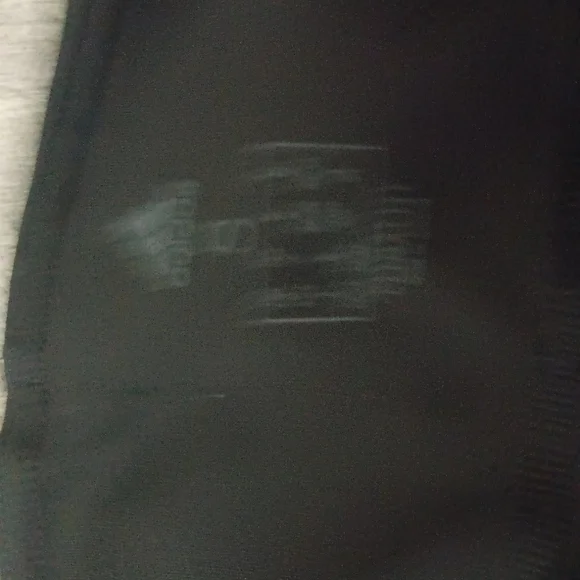 NWOT Women's Adidas Black and White Striped Leggings - Picture 3 of 3